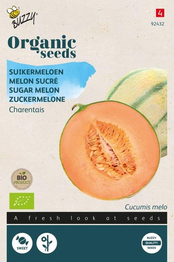 [Buzzy-92432] Melon Cantaloupe Charentais - BIO