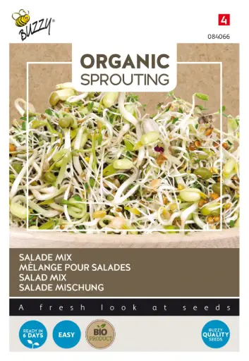 [Buzzy-084066] Salladsblandning - Groddar - BIO